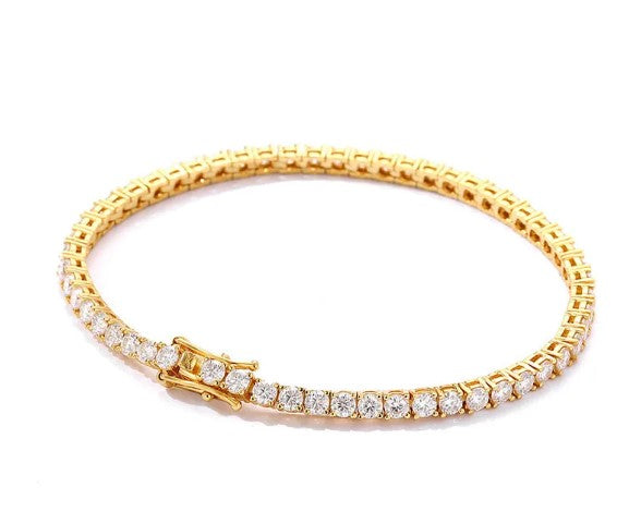 Moissanite Tennis Bracelet | S925 Sterling Silver